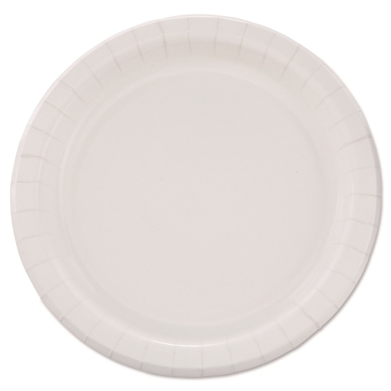 SOLO Bare Eco-Forward 8.5 in. diameter Clay-Coated Paper Dinnerware Plate - White (500/Carton)